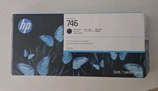 Brand New, Factory Sealed, HP 746, Matte Black 300ml Ink Cartridge, Exp. 10/28 picture