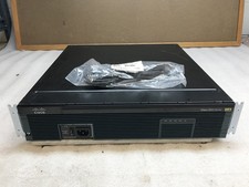 Cisco 2921 ISR Integrated Services Router K9 V08 RACK EARS PWR CBL picture