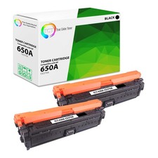 TCT 2 Black CE270A 650A Toner Cartridges For HP LaserJet Enterprise CP5525 5520 picture
