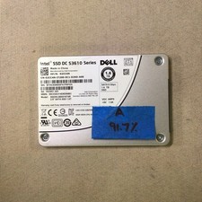 Dell Intel DC S3610 1.6TB SATA 2.5in SSD SSDSC2BX016T4R 91+% HEALTH NIST WIPED A picture