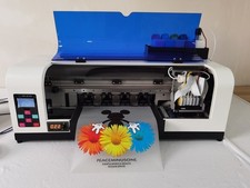 XP600 A3+ DTF Printer with 5*500ML Ink ，30*100m Film/ 1kg Hot Melt Powder picture