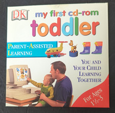 DK My First CD-ROM Toddler CD, Win 95/98/Me/XP, MPN 0061B picture