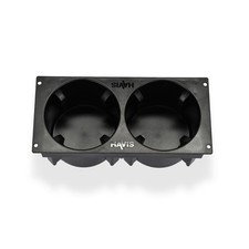 Console Cup Holder Internal Mount Dual 4 Inch Mounting Space picture
