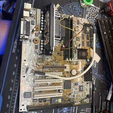 Vintage Rare HP Asus P2B-VT Intel 440BX Nvidia Riva TNT Pentium 3   128 MB DDR  picture