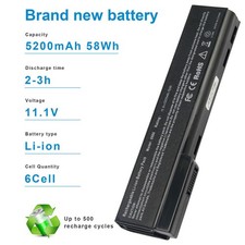 Battery For HP ProBook 6360b 6460b 6465b 6470b 6475b 6560b 6570b 8460P 5200mAh picture