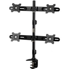 Amer Mounts Clamp Based Quad Monitor Mount 15