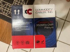 New Cables Open Box Commodity Cables Cat 5E, appoximately 600 ft. picture