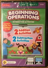 Lakeshore Beginning Operations Adventures Interactive Math CD-Rom Grade K 1 picture