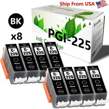 8PK PGI225 PGI-225 Ink Cartridge for PIXMA MG5120 MG6220 Printer picture