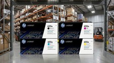 HP 655A OEM Toner Set 4 Pack CMYK CF450A CF451A CF452A CF453A ✅Sealed Box ✅ picture