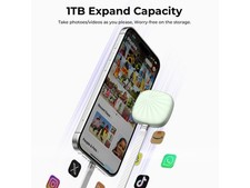 1TB NSP30 Portable SSD, High-Speed - Up to 1050MB/s, USB 3.2 Gen2, USB-C, Nusyn picture