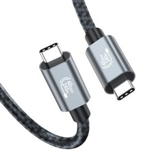 Thunderbolt 4/USB 4.0 Cable 40Gbps 240W PD Fast Charging 8K UHD For MacBook/iPad picture