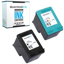 2PK Compatible OSI HP 92 93 Ink Cartridges for HP PhotoSmart C3170 C3173 C3175 picture