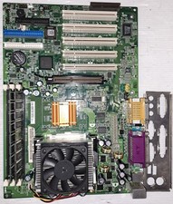 Vintage MSI MS-6529 845 PRO Motherboard with Pentium4 478 CPU for Retrogaming picture