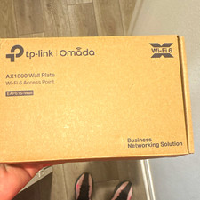TP-Link Omada EAP615-Wall | AX1800 Dual-Band Wi‑Fi 6 Wall-Plate AP 4-Port picture