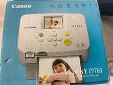 CANON Selphy CP760 Compact Photo Printer 4 x 6- Barely Used picture