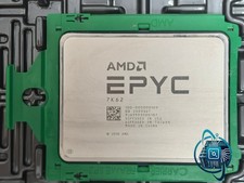 AMD EPYC 7K62 3.3GHz Max Boost SP3 Socket CPU Unlocked, Working Pull picture