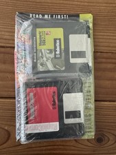Vintage  RapidComm Megahertz 56k Modem Card Data/Fax PC Software Floppy Disks picture