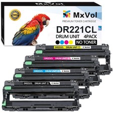MxVol DR221CL Drum Unit Replacement for Brother DR221CL 4-Pack picture