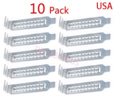 10-Pack Dell XWH74 PCI 14G Low-Profile Blank Slot Cover PowerEdge R740 R640 R840 picture