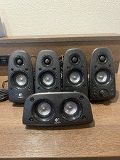 Logitech X-530 5.1 Channel Wired Surround Satellite Speaker System, Black A259 picture