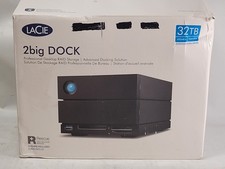LaCie 2Big Dock 32TB Professional Desktop RAID Storage Docking Solution LRDMU06 picture