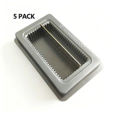 Quantity 5 10 Slot Long Dimm Memory Trays DDR3 DDR4 DDR5 Black Anti-Static +Lid picture