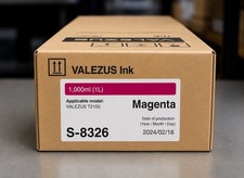Genuine RISO VALEZUS S-8326 Magenta Ink 1000mL OEM T2100 picture