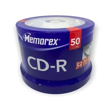 memorex 50 pack 52x 700mb 80 min 2007 picture