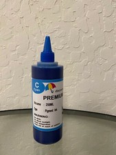 250ml Pigment Cyan bulk refill ink for HP inkjet printer picture