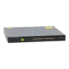 Cisco WS-C3650-24PD-S 24xt GbE RJ-45 PoE+ 2x 10G SFP+ 2x 250W without Rack Ears picture