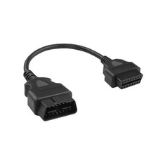 OBD2 Extension Cable OBD II 16 Pin Male to Female Diagnostic Extender Cord 1 Ft picture