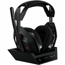 Logitech G Astro A50 Gen 5 Wireless Gaming Headset+Base Station Black 939-002217 picture