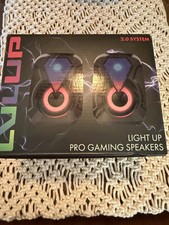 Vivitar LVL UP Multicolor Led Light Up Pro Gaming Speakers 2.0 System USB 3.5MM picture