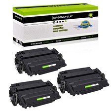 3× CE255X 55X Toner Cartridge Fit For HP LaserJet 3010 Enterprise 500 MFP M525dn picture