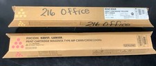 Lot Of 2 Ricoh MP C3000A Cyan and Yellow Print Cartridge C3000 picture