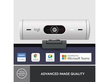 Logitech Brio 500 Full HD Webcam with Auto Light Correction,Show Mode, Dual picture
