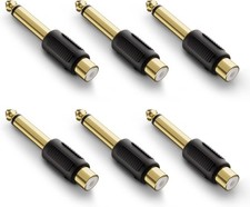 6 Pack RCA to 1/4