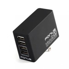 35W 6.8A 4-PORT RAPID USB HOME WALL TRAVEL AC CHARGER ADAPTER K64 For TABLETS picture