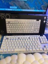 Logicool G PRO X TKL RAPID Gaming Keyboard White Wired Tenkeyless Magnetic picture