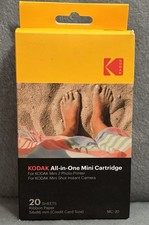 Kodak MC-20 All-in-One Mini Cartridge 20 Sheets Mini 2 Mini Shot NEW picture
