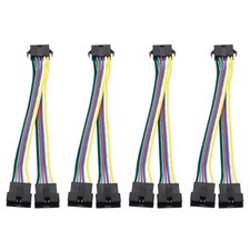 15CM 1 to 2 ARGB Splitter Cable, 4 Pcs PWM Fans RGB Extension Power Cord with... picture