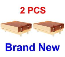 2 PCS Dynatron 1U Low Profile Passive Copper Heat sink for Intel 