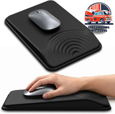 Alfombrilla Ergonomica Para Raton Con Reposamunecas Espuma Memoria Oficina Gamin picture