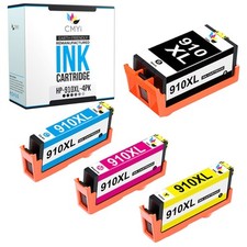 CMYi 4-PK Compatible HP 910XL Ink Cartridges for OfficeJet Pro 8028e 8034e 8035 picture