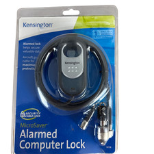 Kensington MicroSaver Alarmed Computer Lock Cable 64196 Laptop Tech Security picture