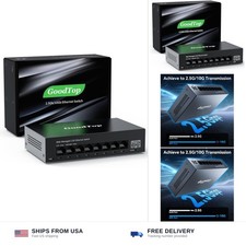 8 Port 2.5G Managed Ethernet Switch with 10G SFP, 8 x 2.5G Base-T Ports, Supp... picture