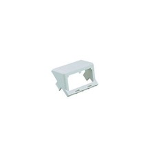 Panduit CHS2IW-X Modular Insert Sloped 1/2 Size 2 Port Off White Pack of 10 picture