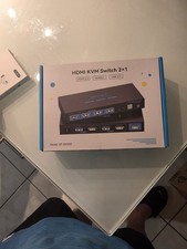 HDMI KVM Switch 2x1 - 4K@60Hz, USB 3.0 picture