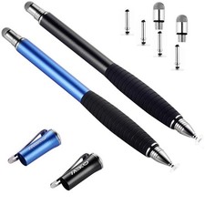 (2nd Generation) [2 in 1 Precision Series] Disc Stylus Pen for Touch Screen 2PCS picture
